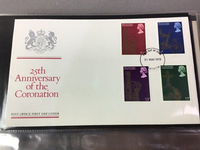 Lot 176 - THREE ALBUMS OF FIRST DAY COVERS