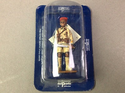 Lot 181 - ELEVEN DEL PRADO MILITARY FIGURES