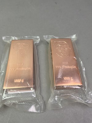 Lot 209 - SEVEN COPPER INGOTS