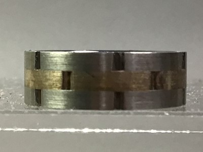 Lot 210 - TITANIUM RING