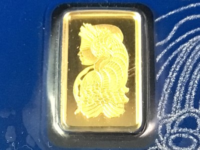 Lot 212 - PAMP GOLD INGOT