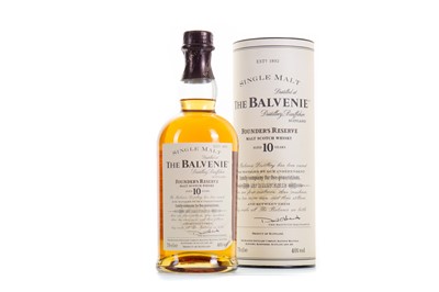 Lot 355 - BALVENIE 10 YEAR OLD FOUNDER'S RESERVE