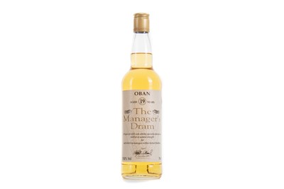 Lot 372 - OBAN 19 YEAR OLD MANAGER'S DRAM