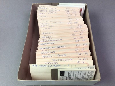 Lot 271 - GROUP OF FOOTBALL STAMPS, BADGES AND STICKERS