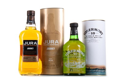 Lot 376 - TOBERMORY 10 YEAR OLD AND JURA JOURNEY