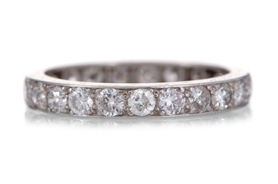 Lot 576 - DIAMOND ETERNITY RING