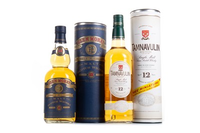 Lot 397 - TAMNAVULIN 12 YEAR OLD AND GLEN MORAY 12 YEAR OLD