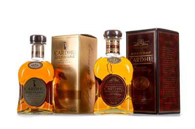 Lot 402 - CARDHU 12 YEAR OLD 1L AND GOLD RESERVE