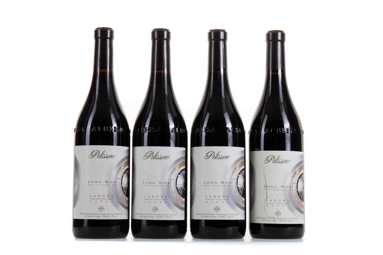 Lot 658 - 4 BOTTLES OF GIORGIO PELISSERO 2000 LONG NOW LANGHE ROSSO