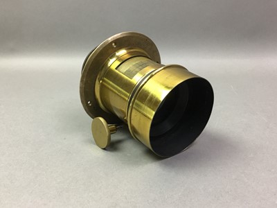 Lot 275 - VICTORIAN MAGIC LANTERN LENS