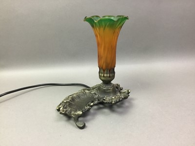 Lot 279 - TABLE LAMP OF ART NOUVEAU DESIGN