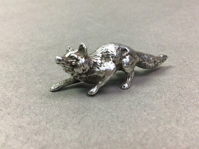 Lot 331 - ELIZABETH II MINIATURE SILVER FOX