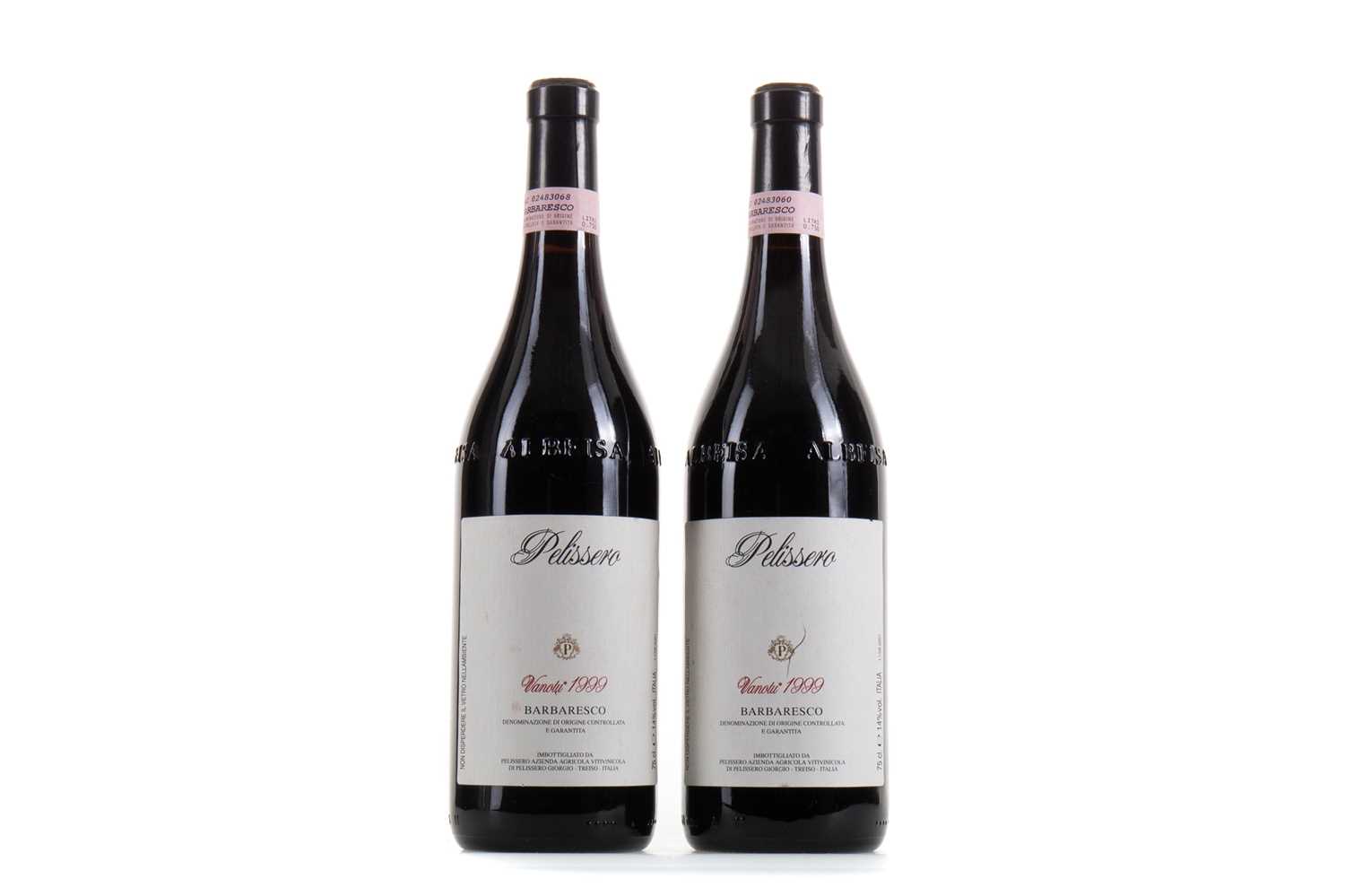 Lot 667 - 2 BOTTLES OF GIORGIO PELISSERO 1999 VANOTU BARBARESCO