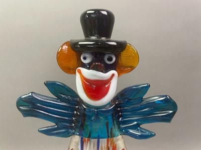 Lot 303 - COLLECTION OF MURANO GLASS CLOWNS