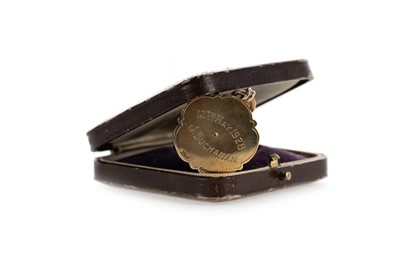 Lot 1497 - JOCK BUCHANAN OF RANGERS F.C., HIS GLASGOW CHARITY CUP WINNNERS GOLD MEDAL