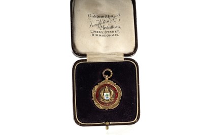 Lot 1497 - JOCK BUCHANAN OF RANGERS F.C., HIS GLASGOW CHARITY CUP WINNNERS GOLD MEDAL