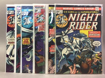 Lot 202 - MARVEL COMICS, NIGHT RIDER (1974)