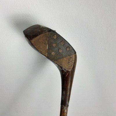 Lot 65 - SELECTION OF HICKORY SHAFTED GOLF CLUBS