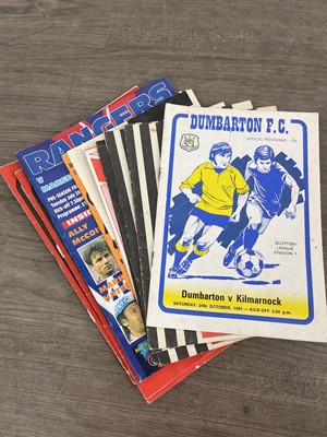 Lot 317 - COLLECTION OF FOOTBALL PROGRAMMES