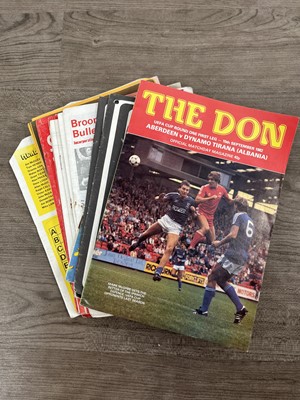 Lot 317 - COLLECTION OF FOOTBALL PROGRAMMES