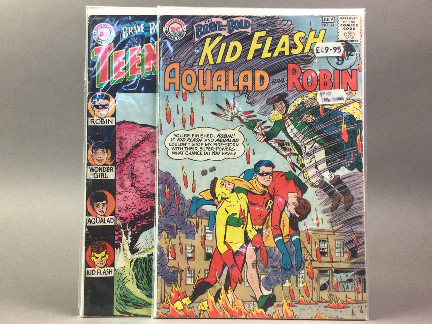 Lot 209 - DC COMICS, THE BRAVE AND THE BOLD #54 AND #60