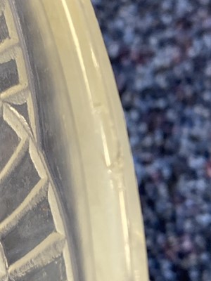 Lot 274 - RENE LALIQUE, 'COQUILLES' PATTERN OPALESCENT GLASS BOWL