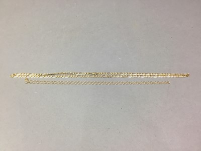 Lot 385 - NINE CARAT GOLD CHAIN