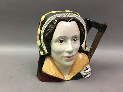 Lot 393 - COLLECTION OF CHARACTER JUGS