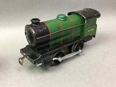 Lot 396 - HORNBY TIN PLATE TRAIN