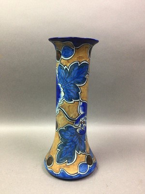 Lot 425 - CHAMELEON WARE VASE