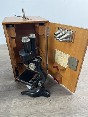 Lot 459 - ERNST LEITZ MICROSCOPE