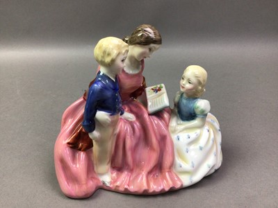 Lot 462 - GROUP OF SIX ROYAL DOULTON FIGURES