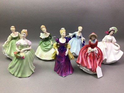 Lot 463 - GROUP OF SEVEN ROYAL DOULTON FIGURES