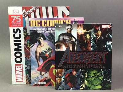 Lot 361 - DC AND MARVEL COMICS, REFERENCE BOOKS