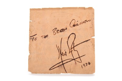 Lot 1006 - SPACE TRAVEL INTEREST - NEIL ARMSTRONG (US ASTRONAUT, 1930-2012), HIS AUTOGRAPH