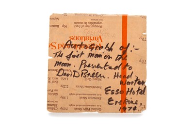 Lot 1006 - SPACE TRAVEL INTEREST - NEIL ARMSTRONG (US ASTRONAUT, 1930-2012), HIS AUTOGRAPH