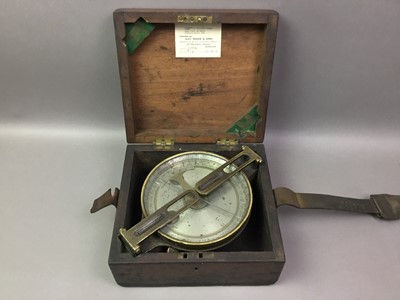 Lot 482 - JAMES WHITE OF GLASGOW, SURVEYOR'S COMPASS