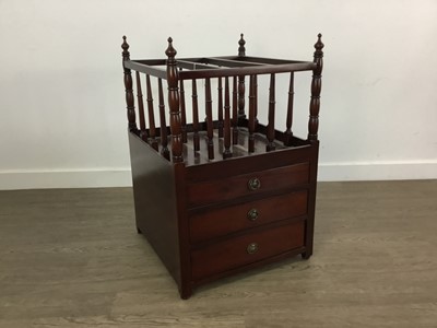 Lot 499 - MAHOGANY CANTERBURY