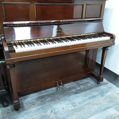 Lot 504 - JOHN BROADWOOD & SONS UPRIGHT PIANO