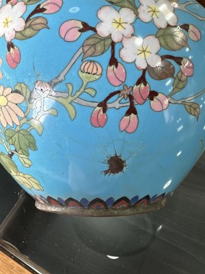 Lot 1048 - PAIR OF CHINESE CLOISONNE PLANTERS