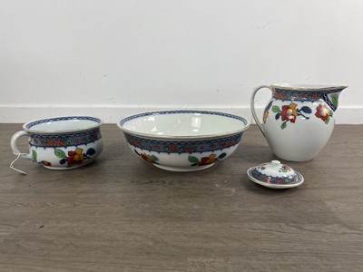 Lot 483 - KEELING & CO. LTD, TOILET JUG, BOWL AND CHAMBER POT