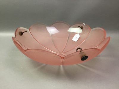 Lot 485 - ART DECO PLAFONNIER