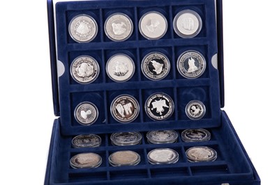 Lot 1 - COLLECTION OF COMMEMORATIVE SILVER COINS