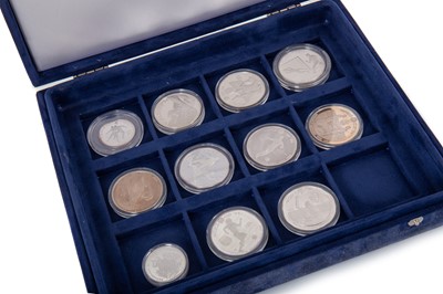 Lot 2 - COLLECTION OF COMMEMORATIVE SILVER COINS