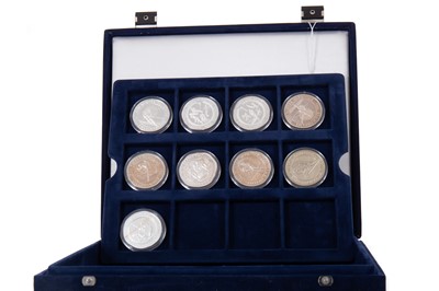 Lot 3 - COLLECTION OF COMMEMORATIVE SILVER COINS