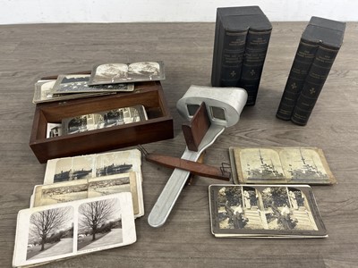 Lot 550 - STEREOSCOPE SLIDE VIEWER