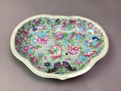 Lot 588 - CELADON DISH