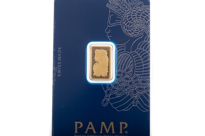 Lot 57 - PAMP SUISSE GOLD INGOT