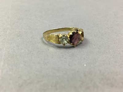 Lot 571 - TWO VICTORIAN RINGS