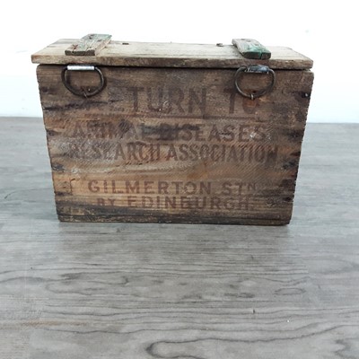 Lot 582 - THREE 20TH CENTURY CONTAINERS